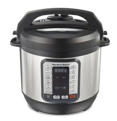 Hamilton Beach QuikCook Pressure Cooker, Multifunction, True Slow Technology