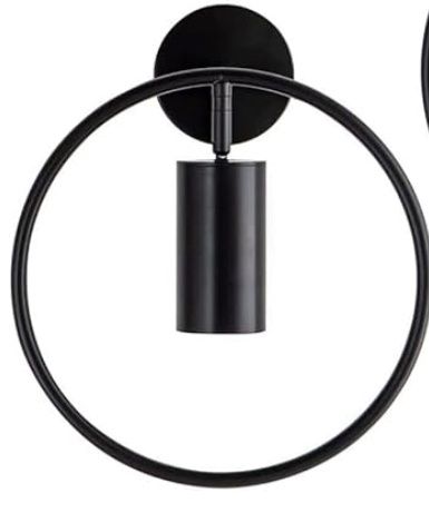 BOKT Modern Wall Light Fixture Mid Century Wall Sconces Metal Circular Wall Mount