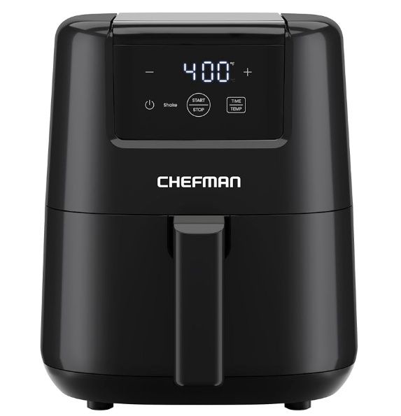 CHEFMAN 2 Qt Mini Air Fryer – Digital Space-Saving Compact Air Fryer
