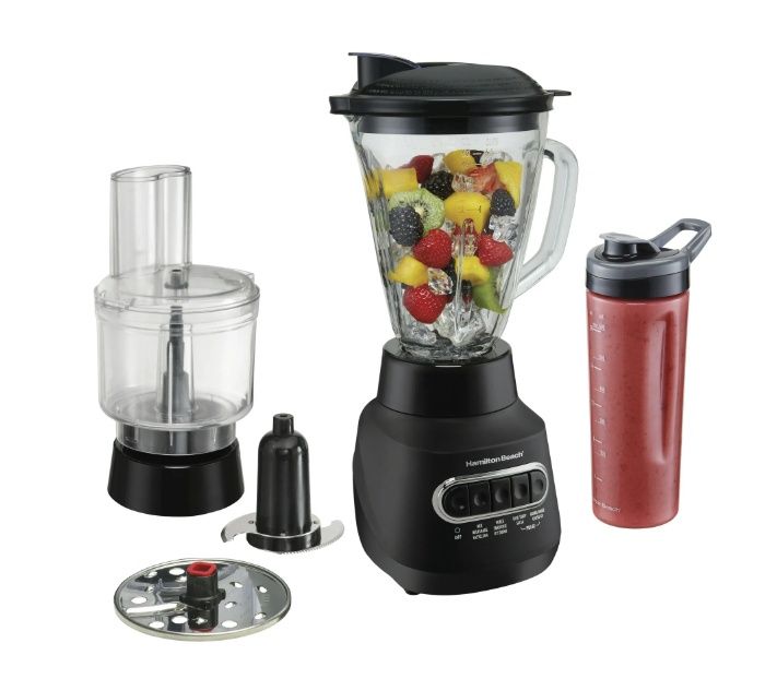 Hamilton Beach MultiBlend Kitchen System 58176JC, 3-in-1 Blender