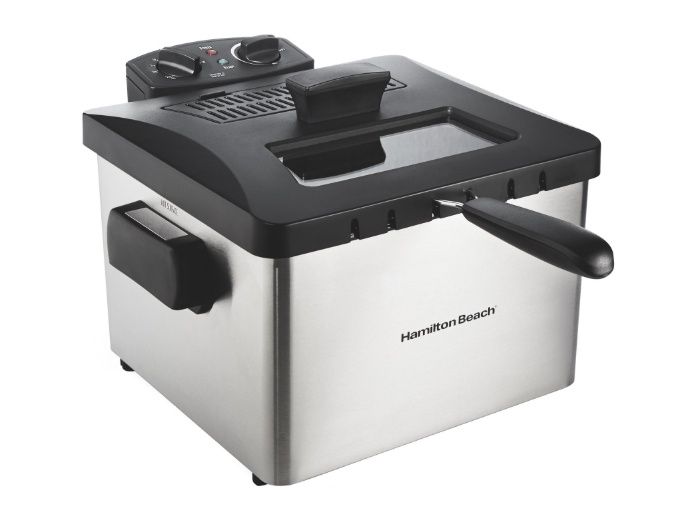 Hamilton Beach Professional-Style Deep Fryer, 3 Quart Capacity, 1800 Watts