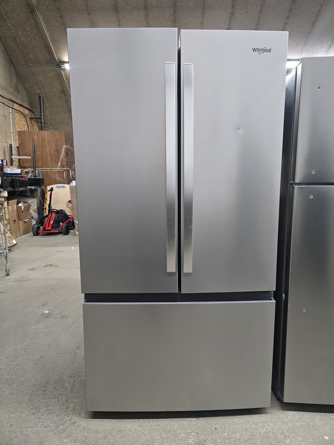Whirlpool 36 in. 31 cu ft. Stainless Steel French Door Refrigerator with Ice Maker