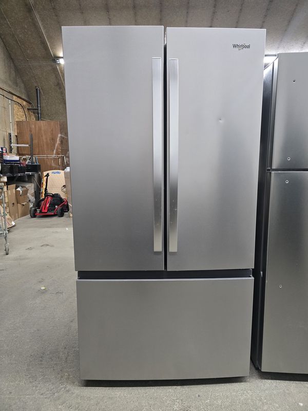 Whirlpool 36 in. 31 cu ft. Stainless Steel French Door Refrigerator with Ice Maker