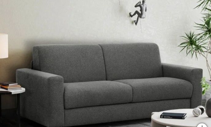 Stearns &amp; Foster Alessio Sofabed with Memory Foam Double Mattress MSRP $2399.99