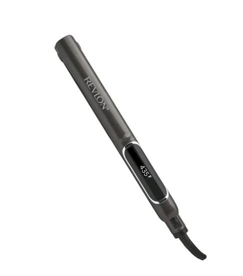 Revlon Copper Smooth Ceramic Digital Flat Iron, 1" Plate Width, Advanced Copper 3x Ceramic Floating Plates