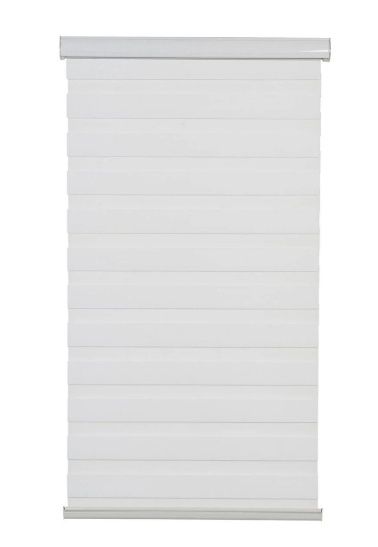 Hometrends Cordless Zebra Light Filtering Roller Shade,