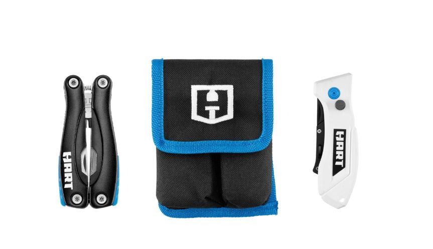 HART 2 Piece Utility Knife and Multi Tool Combo