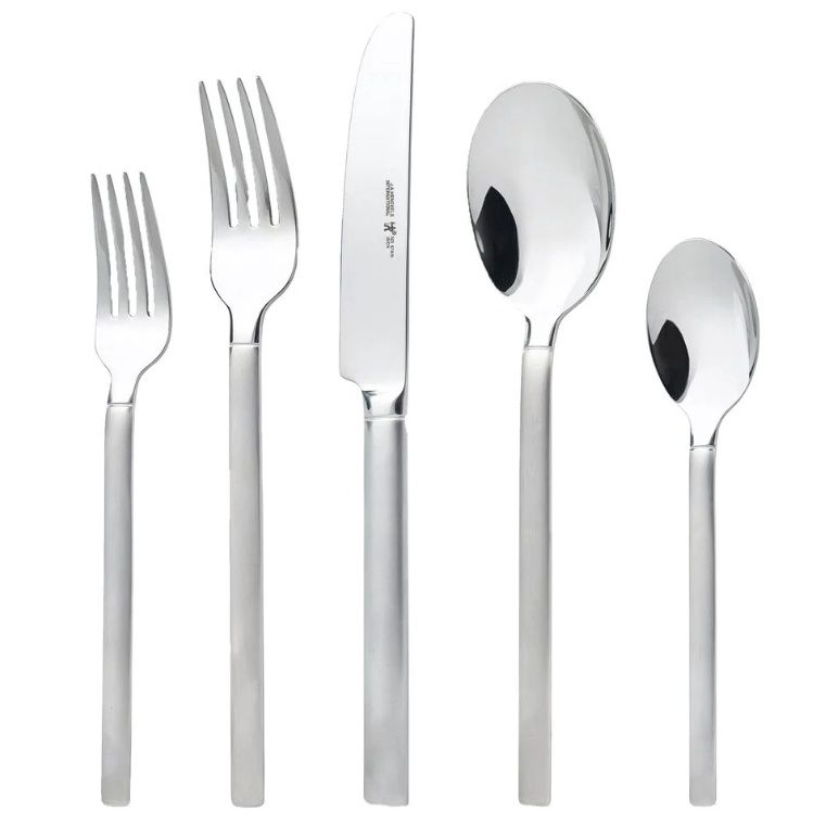 HENCKELS Carrara 20 Piece Flatware Set Polished