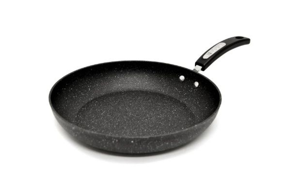 Starfrit The Rock 20cm (8") Non-Stick Fry Pan - Durable Forged Aluminum - Oven Safe - PFOA Free - Easy to Clean - Black, 8" Fry Pan