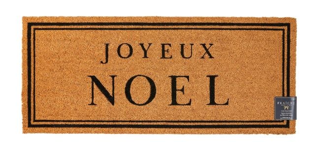 Fraiche Joyeux Noel Coir Doormat