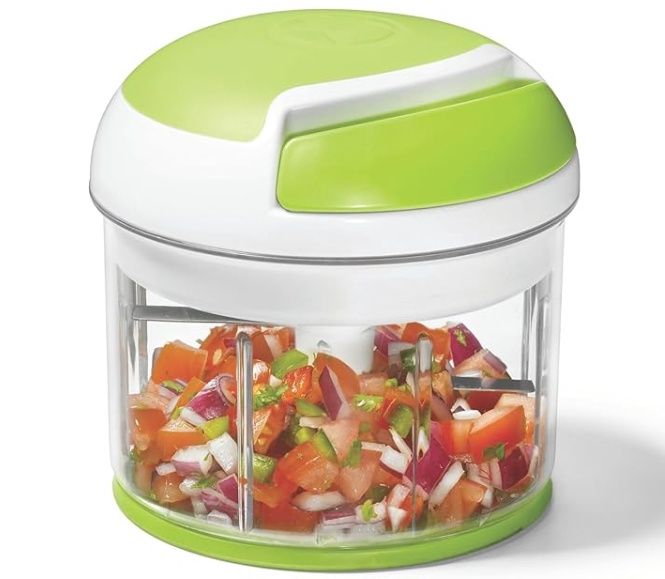 Starfrit Pull Chopper - Multi Purpose Manual Food Processor - Three Blade System