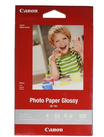 Canon GP-701 4-Inch x 6-Inch Photo Paper Glossy