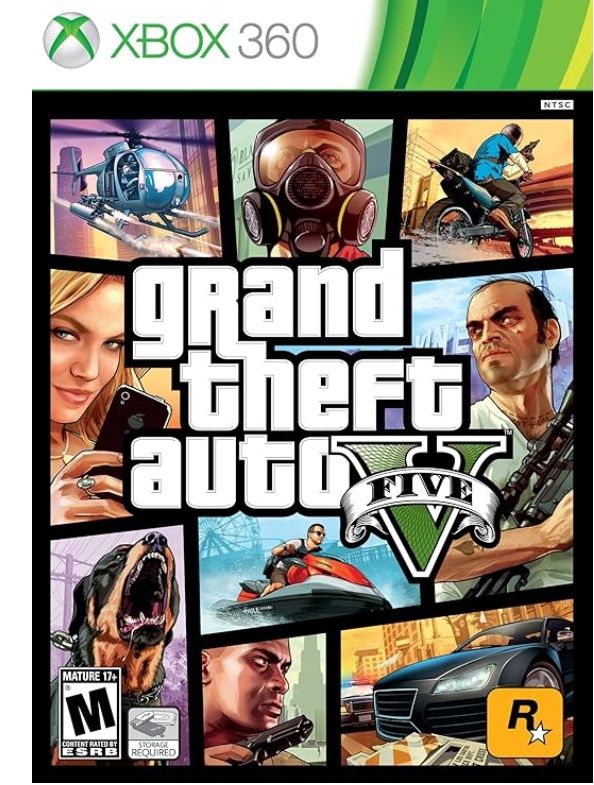 Grand Theft Auto V X360 - Xbox 360