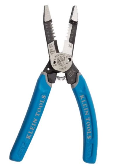 Klein Tools Klein-Kurve Heavy-Duty Wire Stripper 8-20 AWG #RM