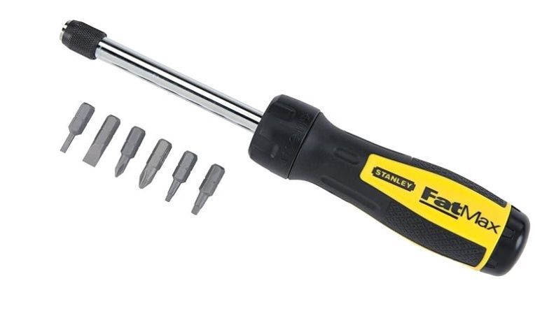 Stanley 69-189 FatMaxRatcheting Multi-Bit Screwdriver #RM