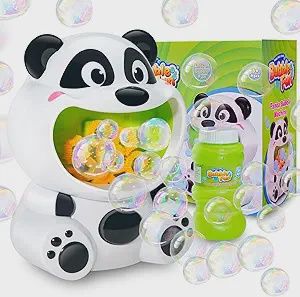 Panda Bubble Machine Toys for Toddlers Kids Bubble Maker Blower with 4oz