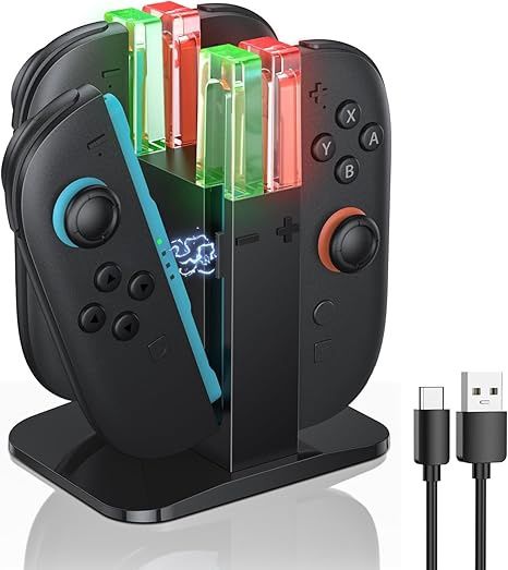 KINWIN Charging Dock for Nintendo Switch 2 (2025) Joypad Controllers