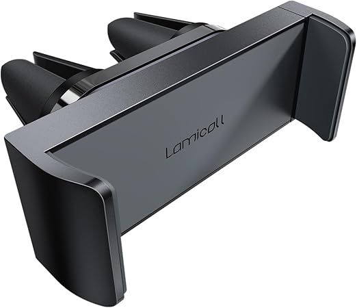 Lamicall Car Phone Holder, Air Vent Clip Mount - Universal Cell Phone Stand Holder