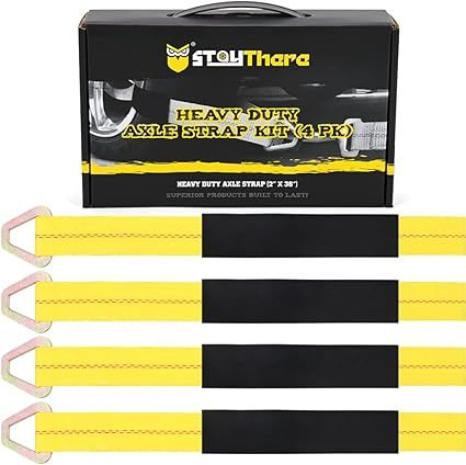 Stay There 4 Pack 36" Long Axle Tie Down Straps by Stay There, Alex Straps