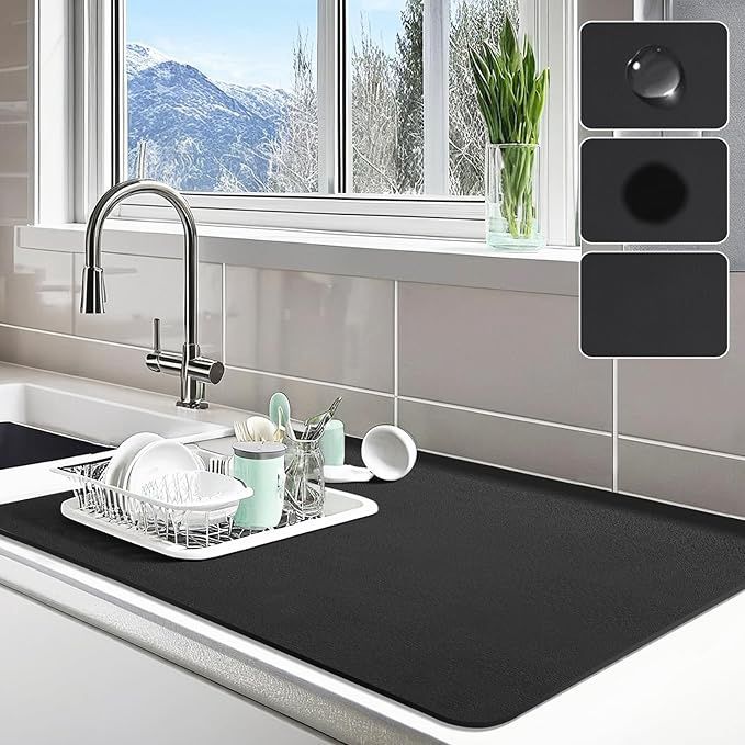 Dish Drying Mat for Kitchen Counter