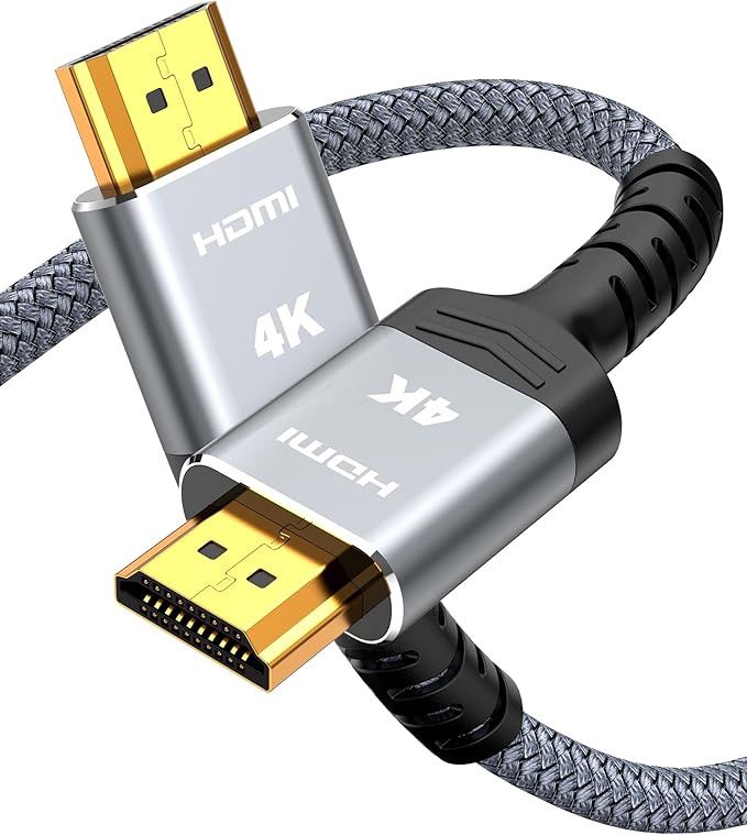 HDMI Cable 6.6ft, 4k HDMI 2.0 Cable eARC-Snowkids 18Gbps High Speed