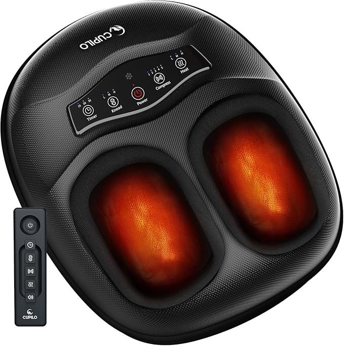 FSA Foot Massager with Heat and Remote - HSA Eligible, Feet Massager