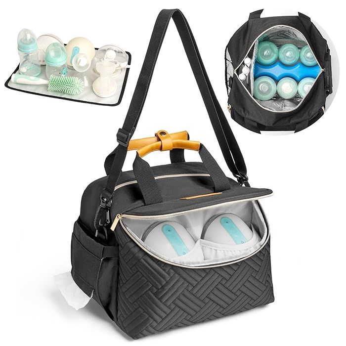 CarryWise Wearable Breast Pump Bag Portable Breast Pumping Travel Bags