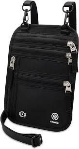 Neck Wallet – Travel Pouch and RFID Blocking Passport Holder for Women and Men