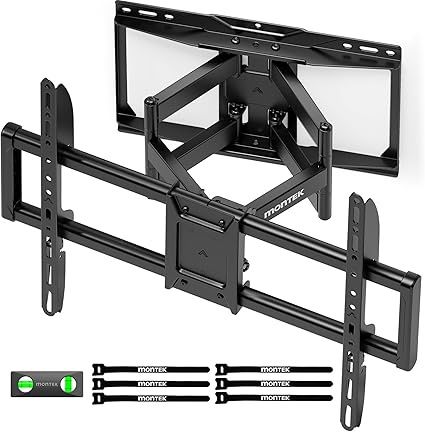 monTEK Full Motion TV Wall Mount for Most 37-90 inch TVs, Up to 165 lbs