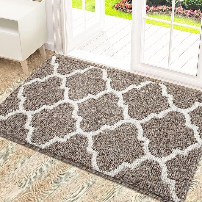 OLANLY Indoor Door Mat, 32" x 48", Non-Slip Absorbent Resist Dirt Entrance Mat