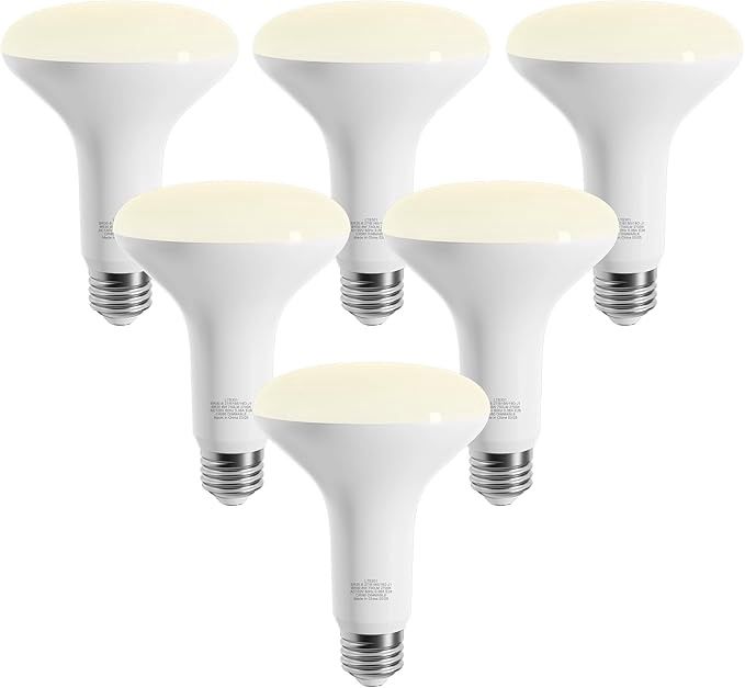 LED Bulbs, BR30 Dimmable Flood Light Bulb, 2700K Soft White, 8W Equivalent 65W
