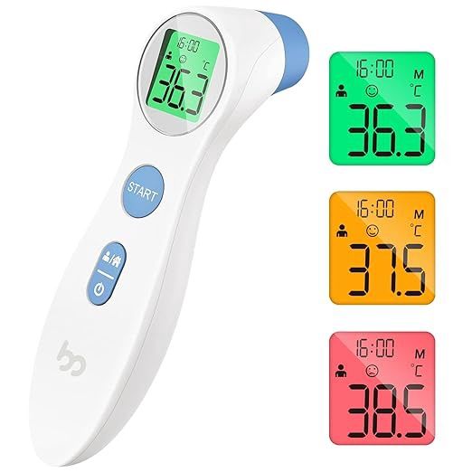 Femometer Thermometer for Kids and Adults, Forehead Digital Thermometer Femometer Thermometer for Kids and Adults, Forehead Digital Thermometer