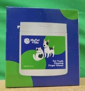 Dental cleaning Finger Gloves for Pets - Effective Oral Care Solution for Dogs and Cats