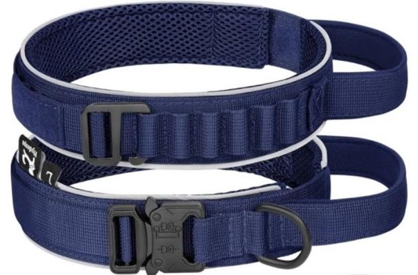 HYDEME Tactical Dog Collar, Alpine Loop Adjustable Military Training, Size: XL,