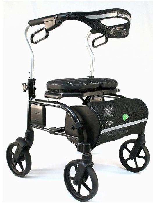 Evolution Trillium Walker (Regular) - Lightweight Rollator with Seat, Backrest, and Storage MSRP $509.00