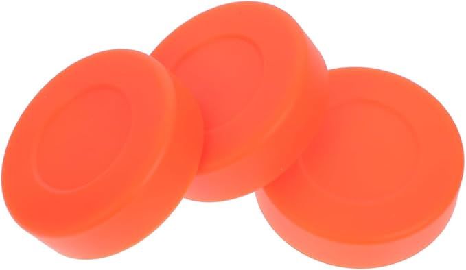 Baluue 3-Pack Hockey Pucks 2.75 Inch Outdoor Ice Hockey Replacement Puck Balls
