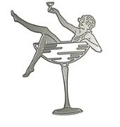 Dancer Cutting Dies Metal Die Embossing Stencils for Scrapbooking Album Card