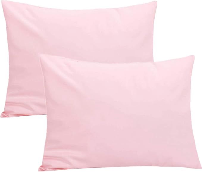 Aisawate Organic Cotton Toddler Pillowcase/Travel Pillowcase Pack of 2 Set 14x20 Inches