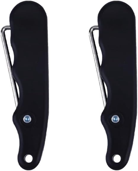 Veemoon 2pcs Folding Skate Lace Tightener Ice Skating Shoes Lace Tightener Skating