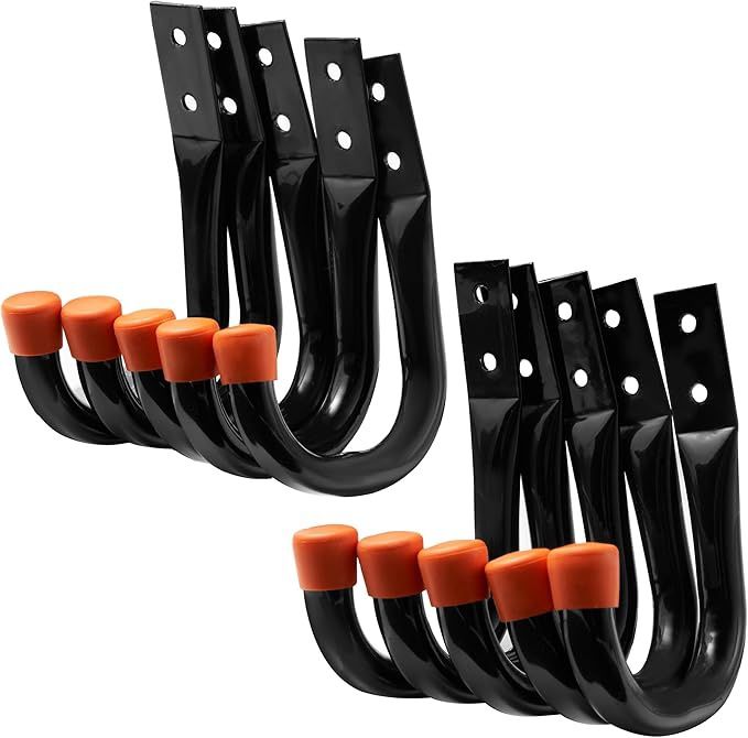 Heavy Duty Garage Storage Hooks，Wall Mounted Utility Hooks，Garage Hanger Organizer