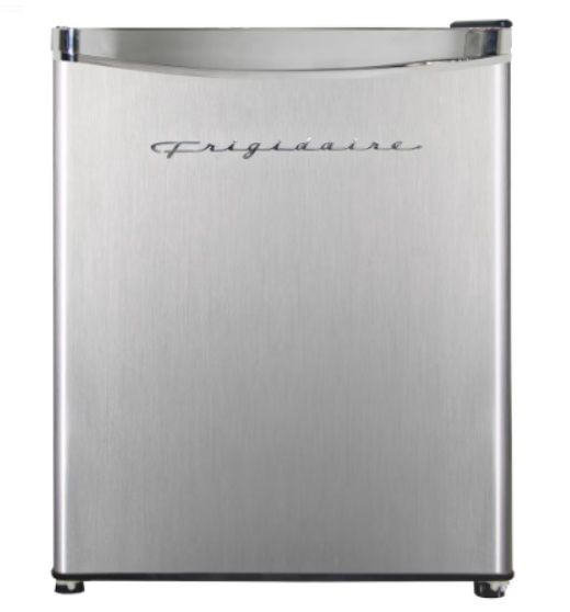 Frigidaire 1.6-cu ft Retro Compact Fridge - Platinum
