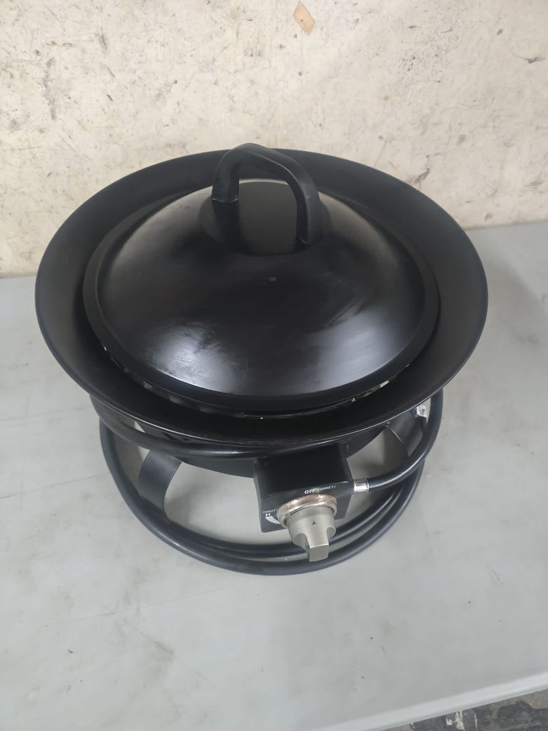 18" Portable propane Firepit