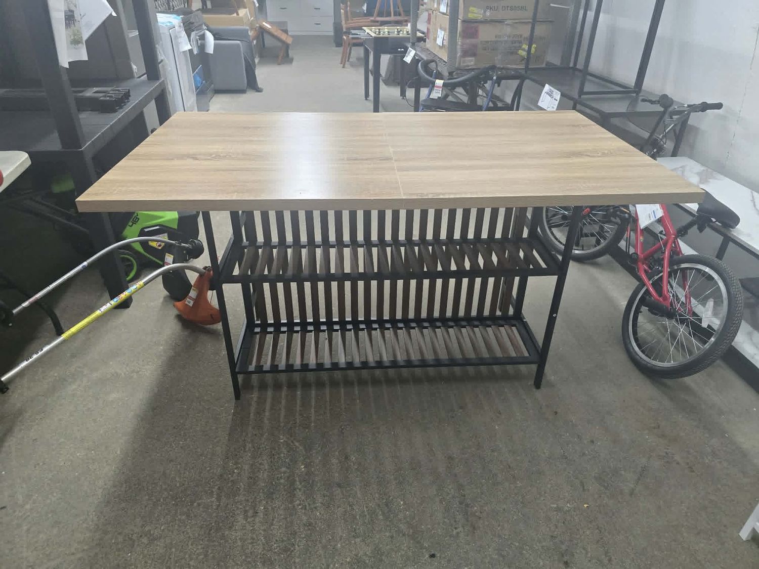 Outdoor Prep Table or BBQ table 63" L x 35" D x 34" H Outdoor Prep Table or BBQ table 63" L x 35" D x 34" H