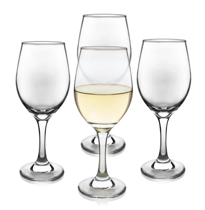 Libbey Classic White Wine Glasses, 11 ounce