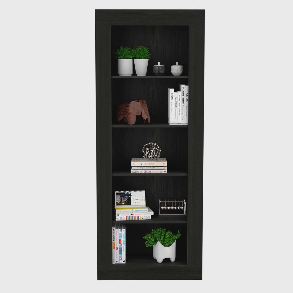 Tuhome Andina Bookcase with Vertical Design (MSRP $477.13) Tuhome Andina Bookcase with Vertical Design (MSRP $477.13)