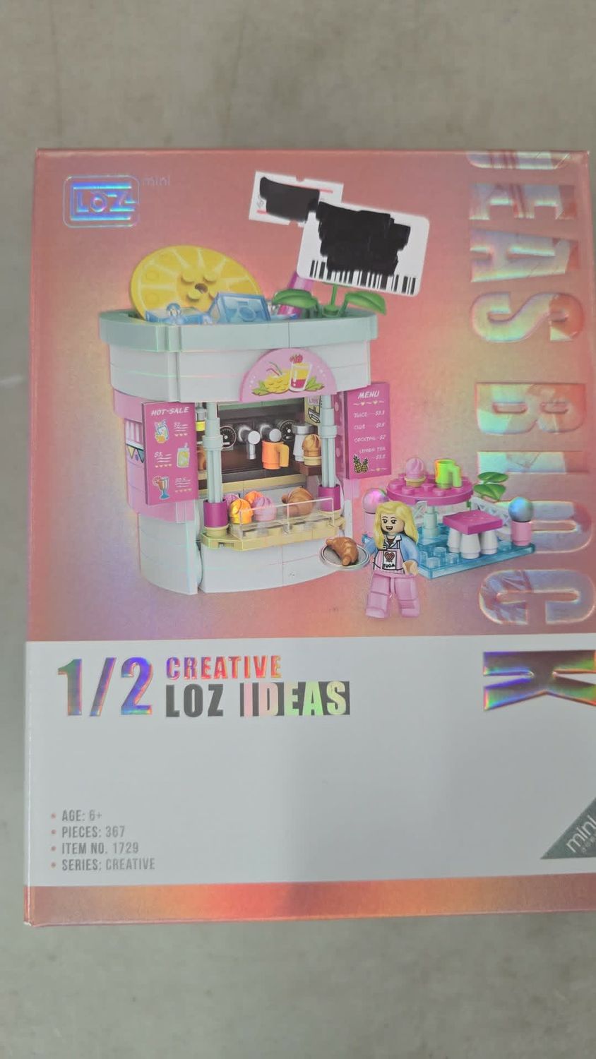 LOZ Mini Lego 367pc Lemonade Stand