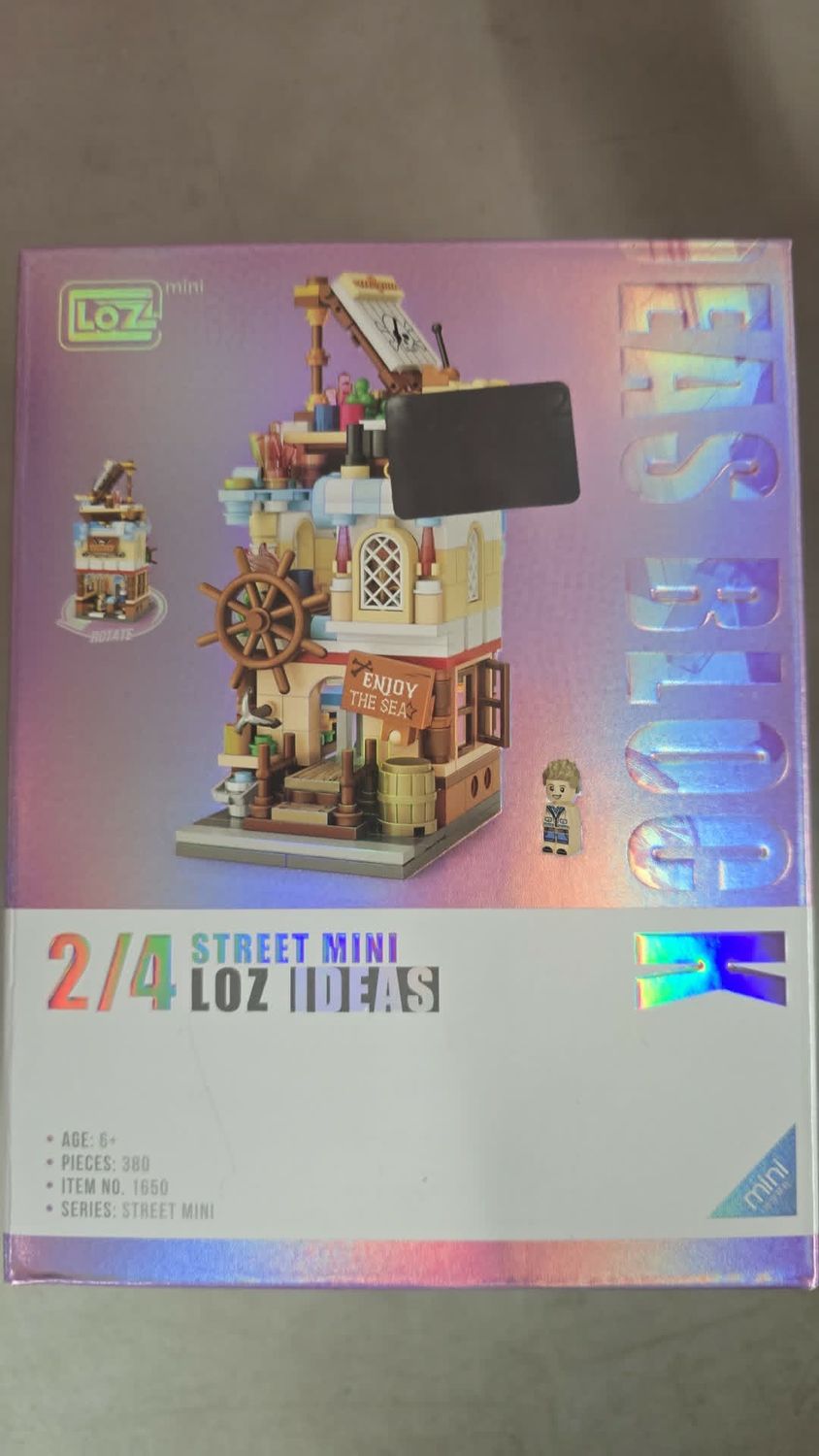 LOZ Mini Lego 380pc  Enjoy the Sea