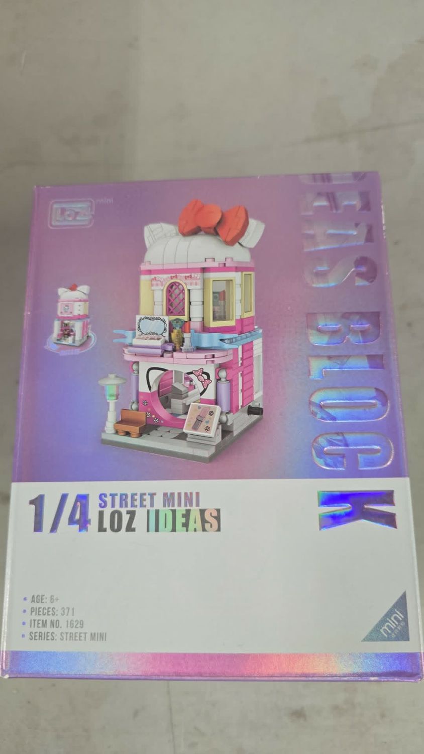 LOZ Mini Lego 371pc Bow tie House LOZ Mini Lego 371pc Bow tie House