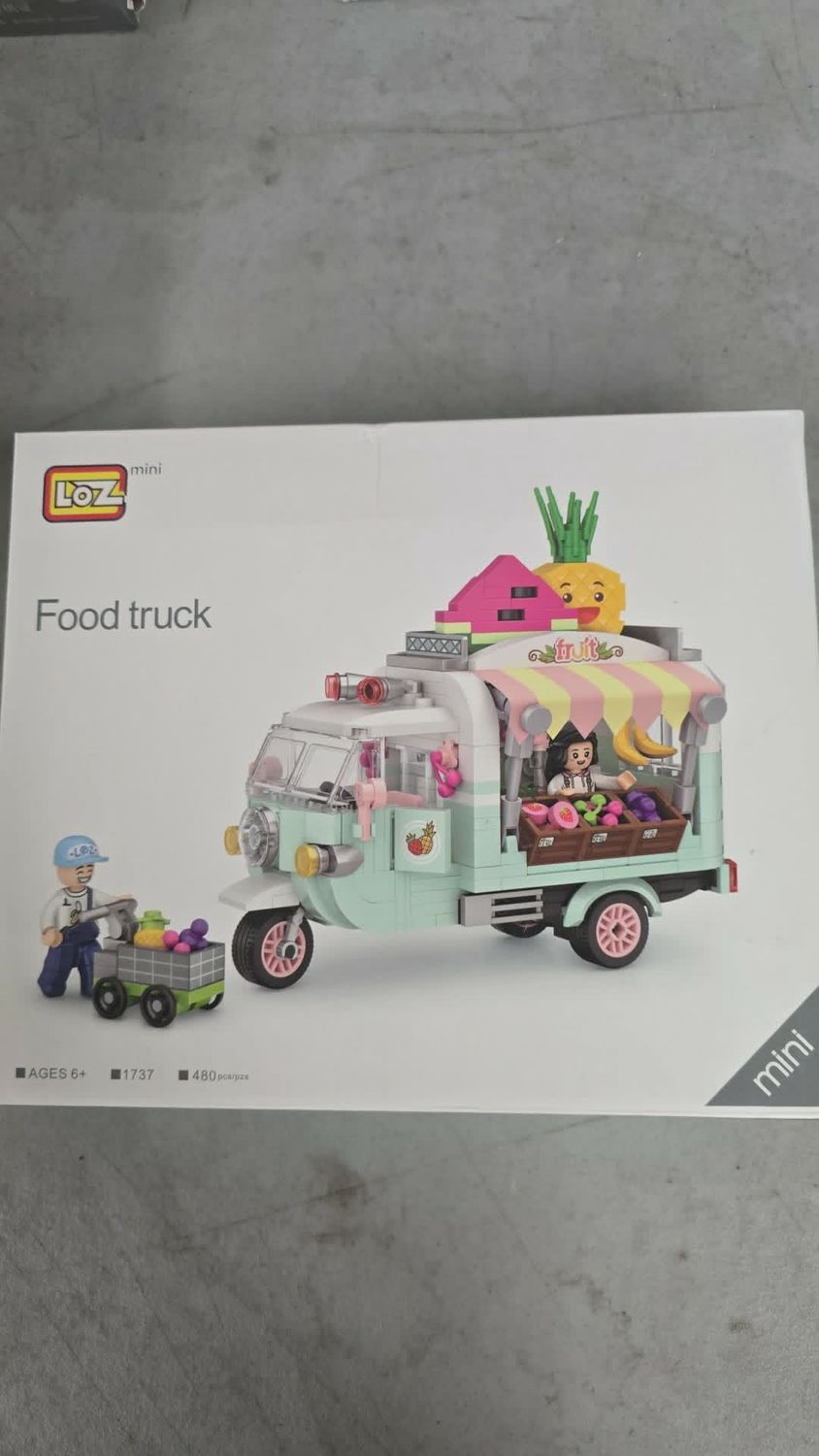 LOZ Mini Lego 480pc Food Truck LOZ Mini Lego 480pc Food Truck