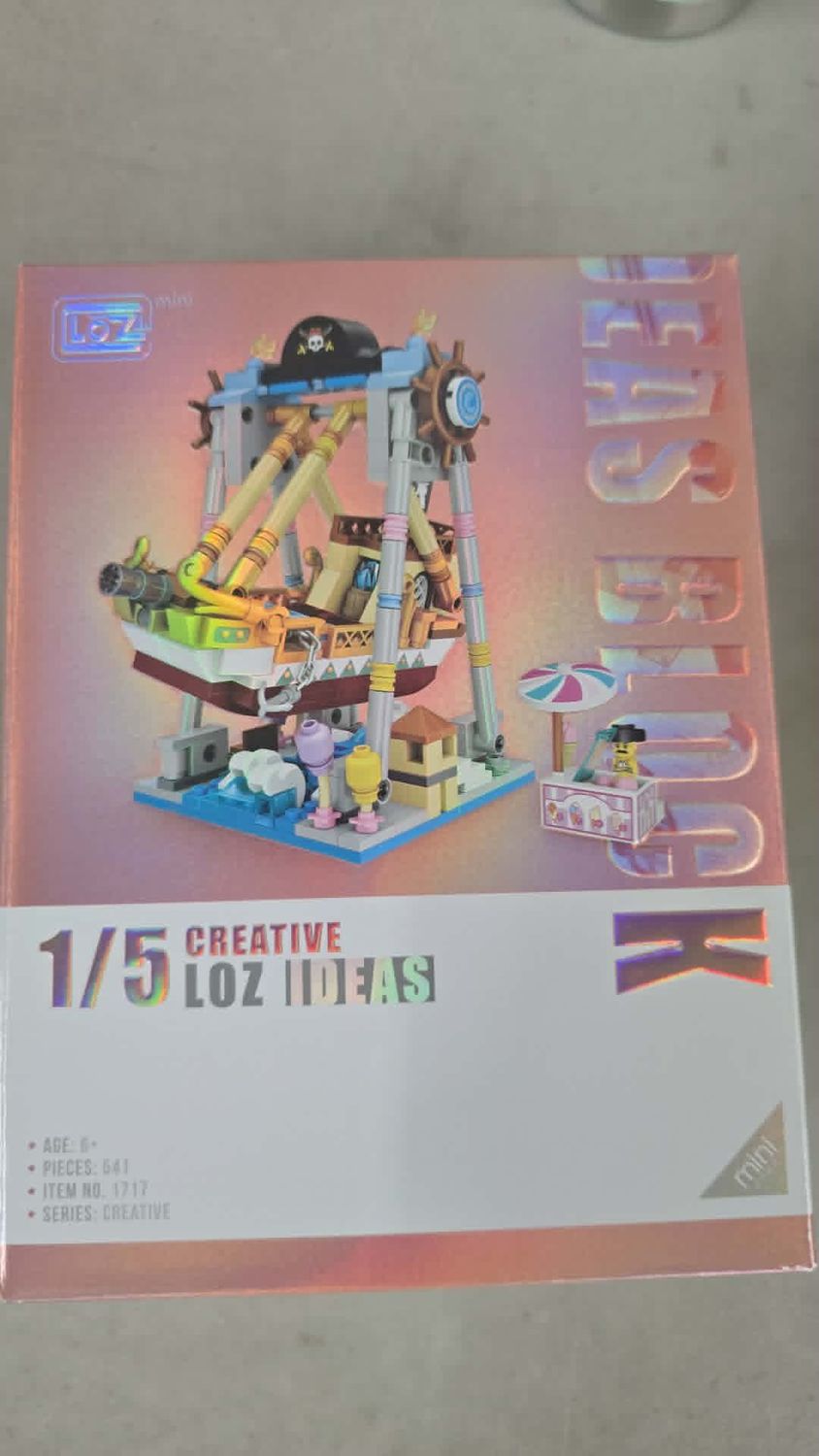 LOZ Mini Lego 541pc Swinging Ship LOZ Mini Lego 541pc Swinging Ship